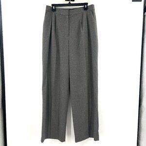 Express Gray Knit Wide Leg Dress Pants Women's 10 R